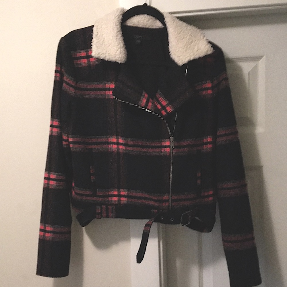 Guess Bomber style Jacket with Belt